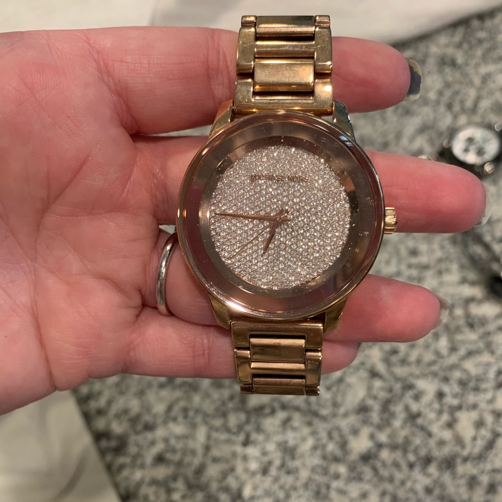 Rose Gold Michael Kors watch MK6210
